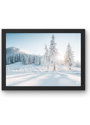 Winter Whisper Canvas Prints | Serene Snowscapes
