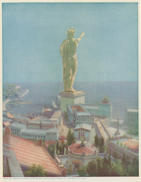 Colossus commemorating the heroism and deliverance of Rhodes 1924