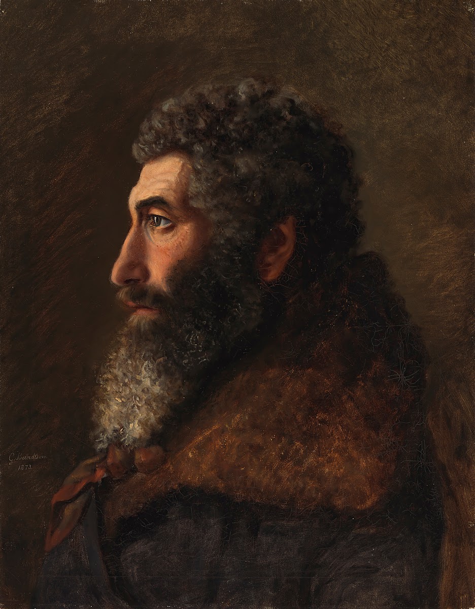Portrait Of A Jewish Man 1873