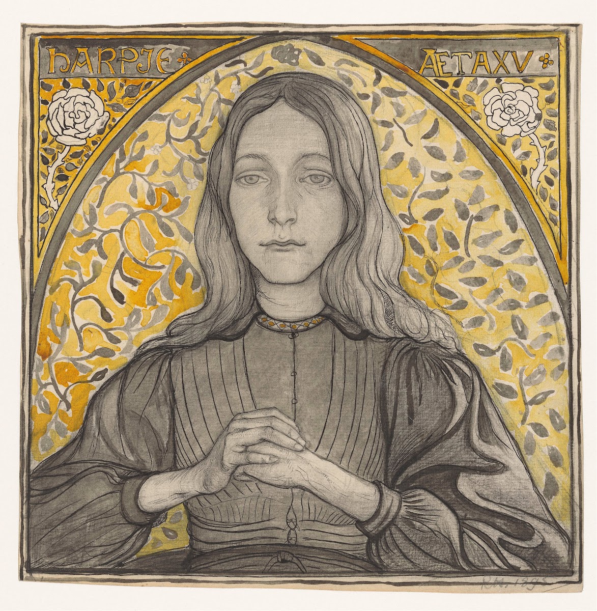 Portrait of Harpje Aged 15 1895