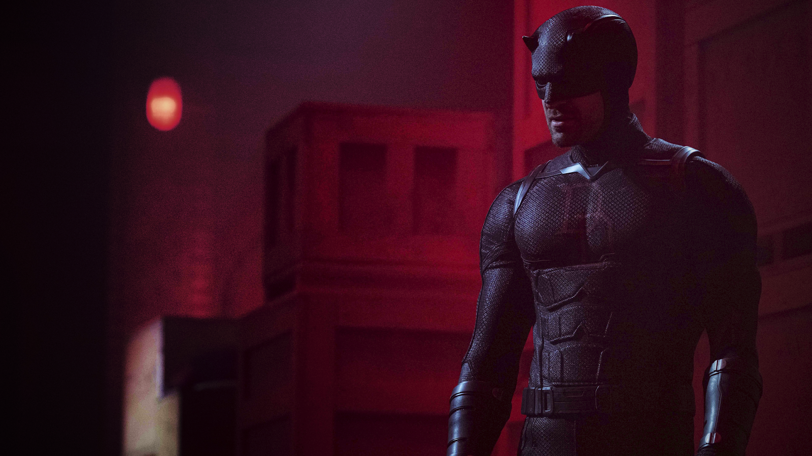 Daredevil In Dark Red Light - Cinematic Photography 4K Wallpaper (3840x2160)
