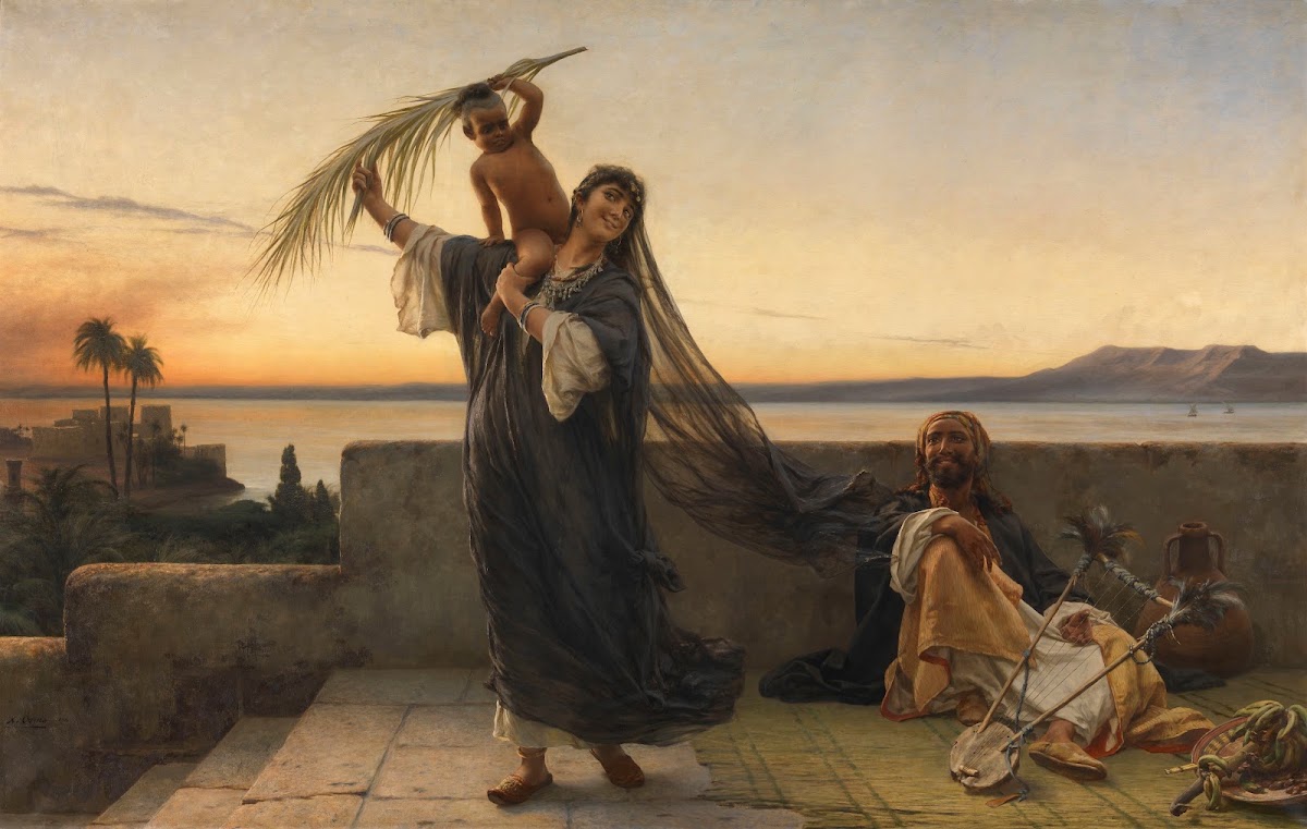At the Nile 1894
