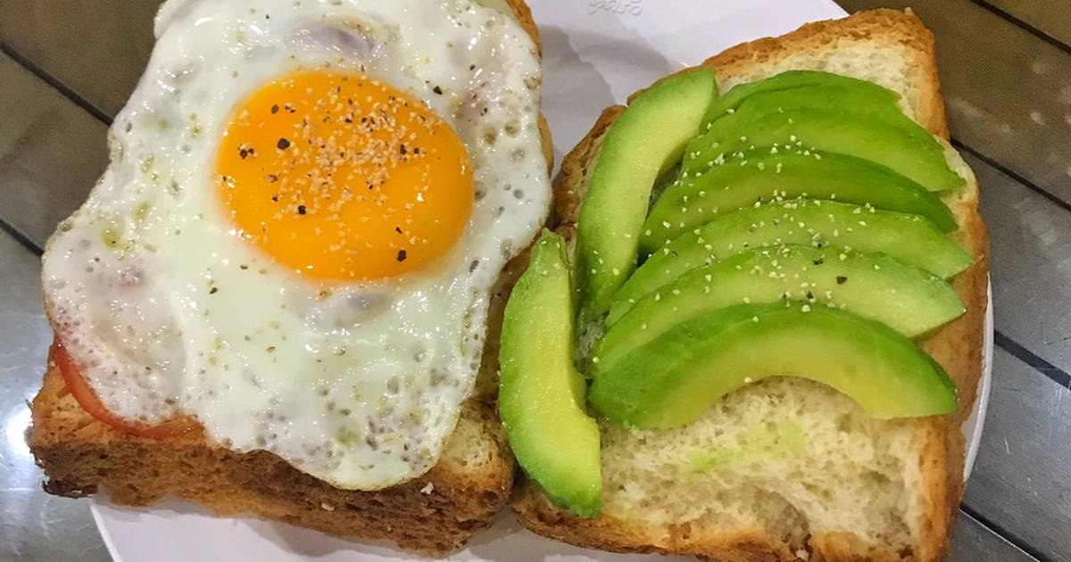 Bánh trứng bơ - bữa ăn keto