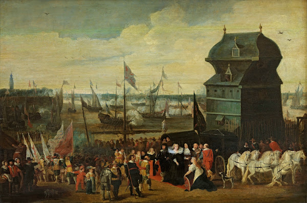 The Reception Of Marie De Medici In Antwerp
