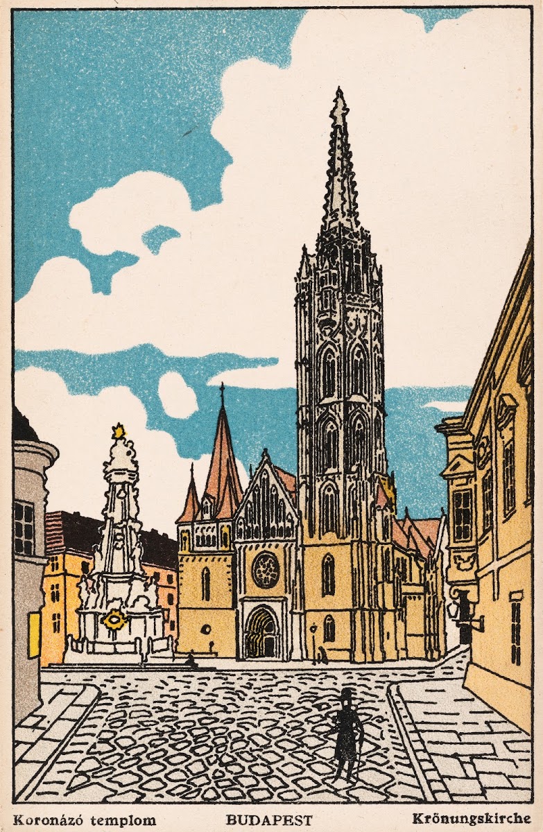 Nr 451 Budapest Krönungskirche 1911