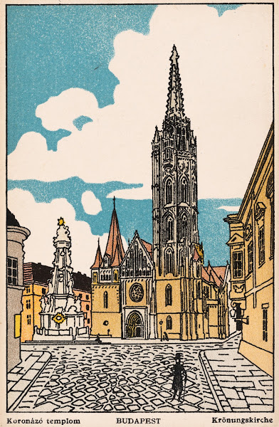 Nr 451 Budapest Krönungskirche 1911