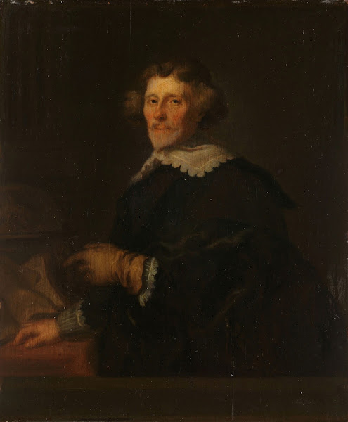 Portrait of Pieter Corneliszoon Hooft Bailiff of Muiden Historian and Poet 1630