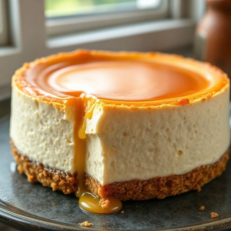 Classic Creamy Cheesecake Recipe with Graham Cracker Crust: Easy Homemade Dessert finished