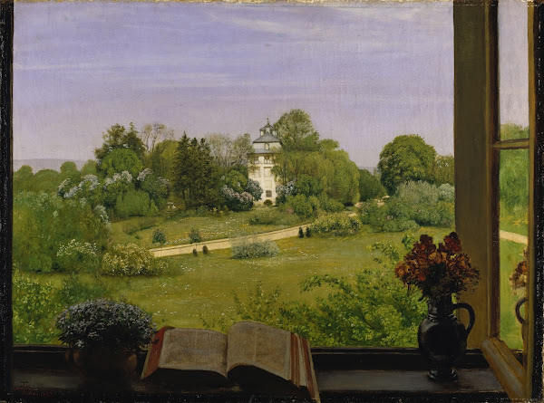 Die Öd Blick auf den Holzhausenpark 1883