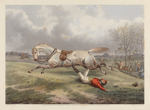 Fox Hunting Foress Hunting Casualties  A Turn of speed over the flat 1850