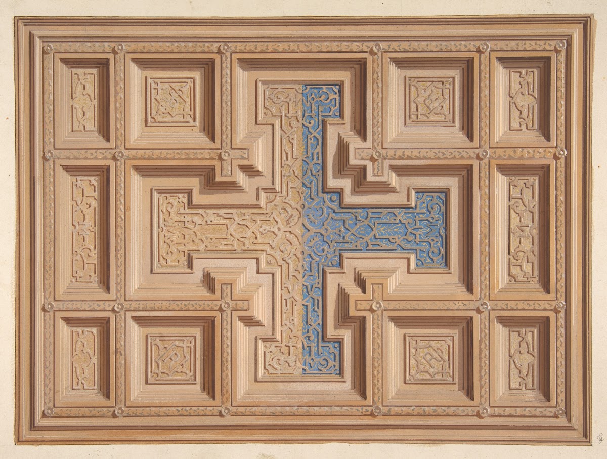 Design for the decoration of a ceiling 184097