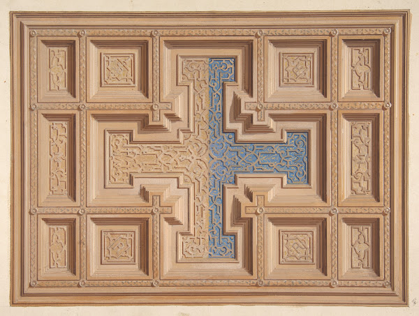 Design for the decoration of a ceiling 184097