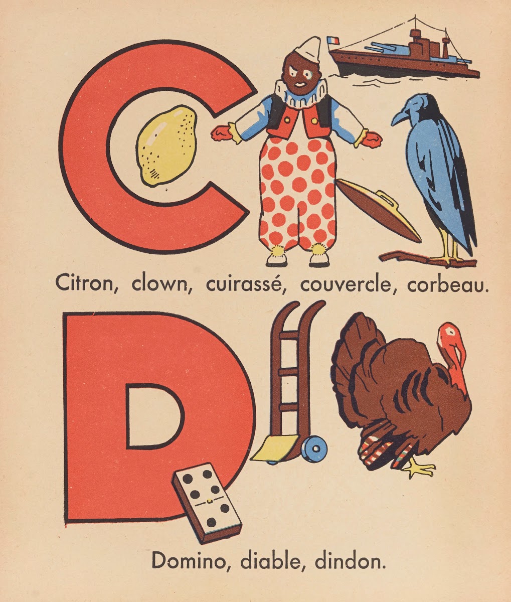 A B C à colorier Pl04 1938