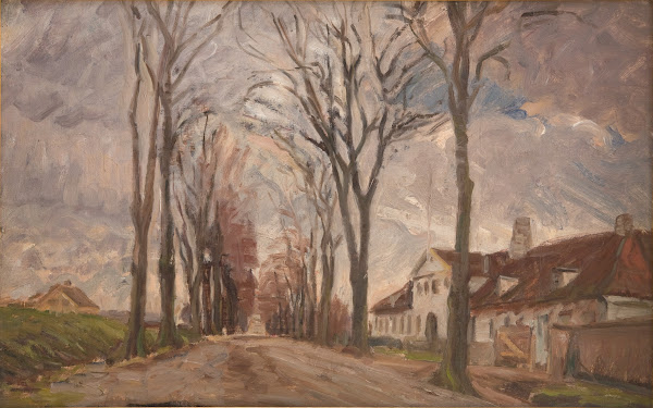Lyngbyvejen Ved VintappergåRden 1902