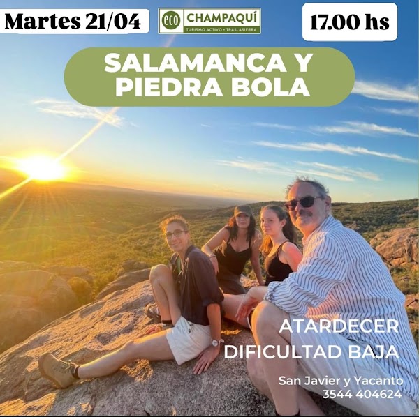 Sendero Salamanca y Piedra Bola