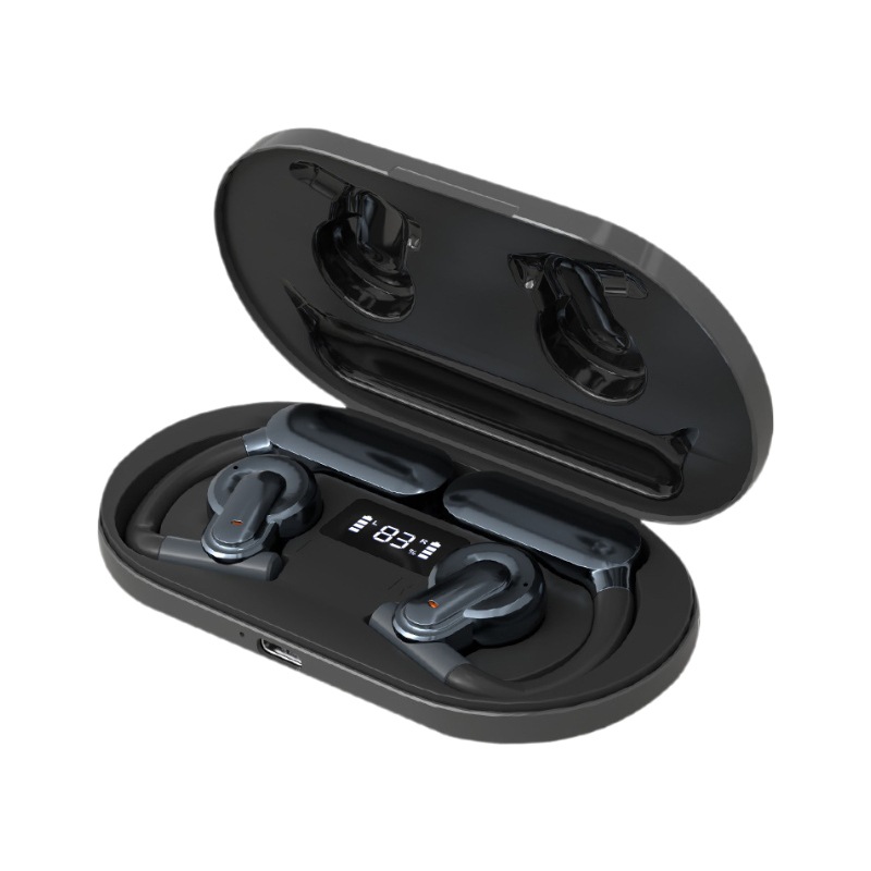Bone conduction headphones with stereo sound