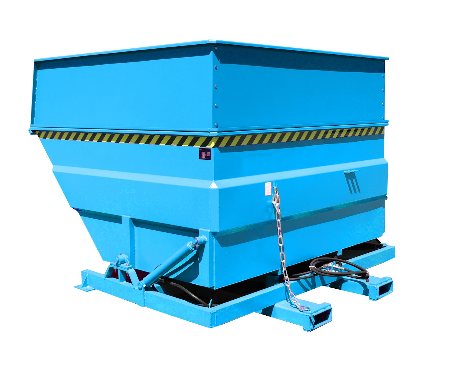 Kiepcontainer BKC-H 500, gelakt, Lichtblauw