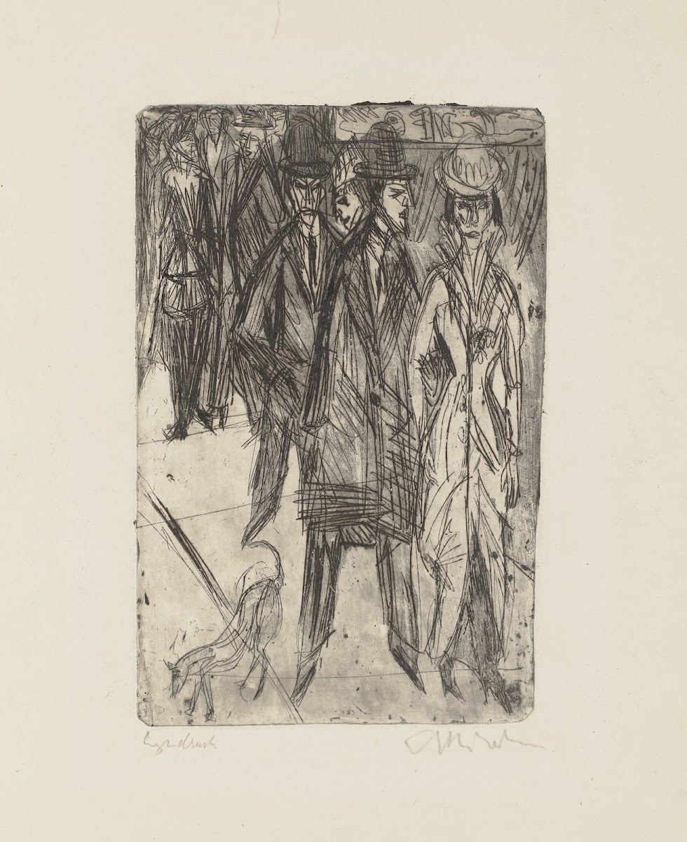 Ansprachen auf der Straße II 1914
