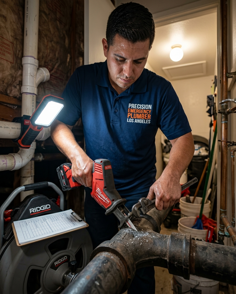 How much does it cost to replace a sewer line in Los Angeles?