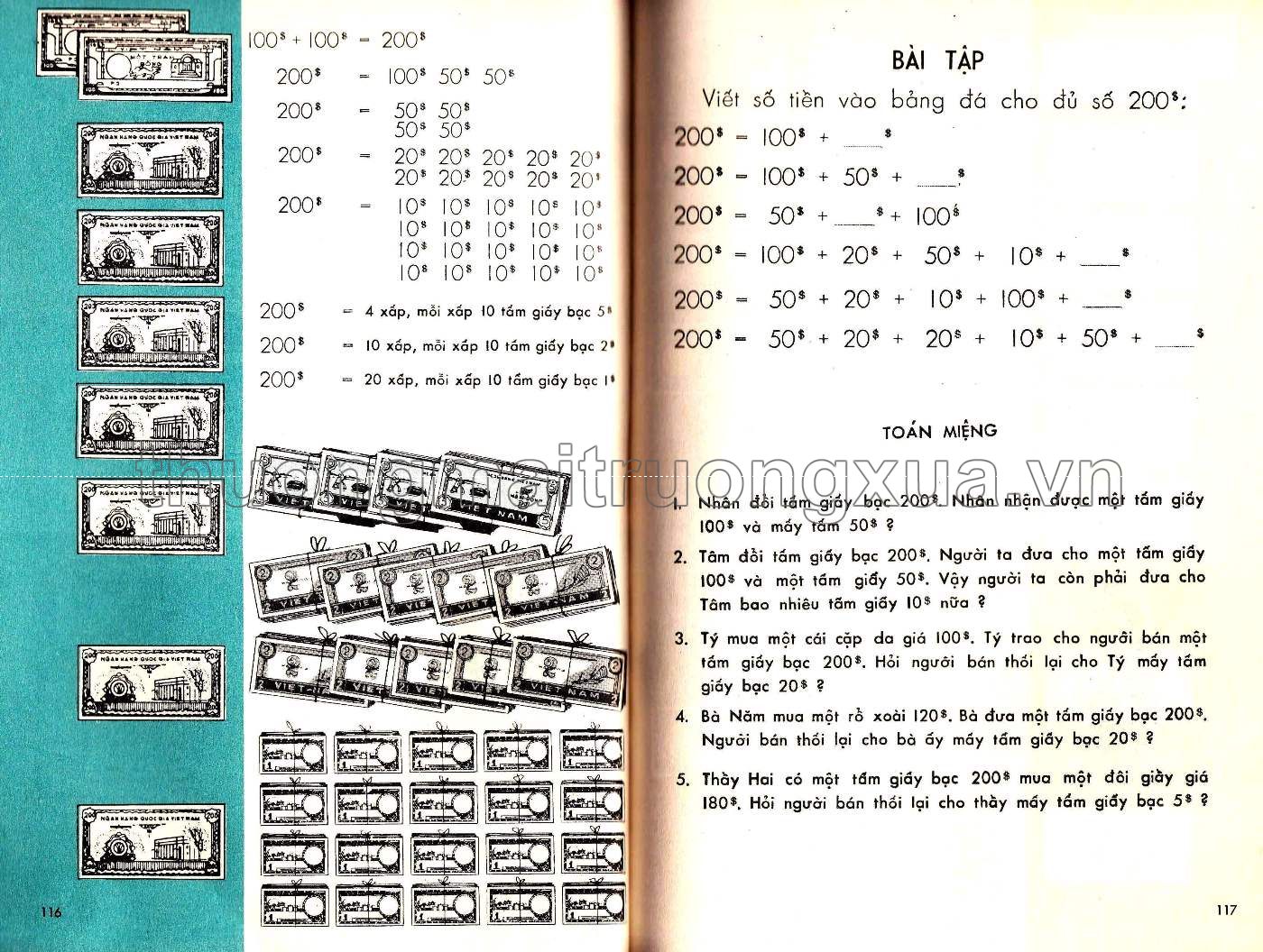 Em học toán lớp tư (1965) - Trang 59