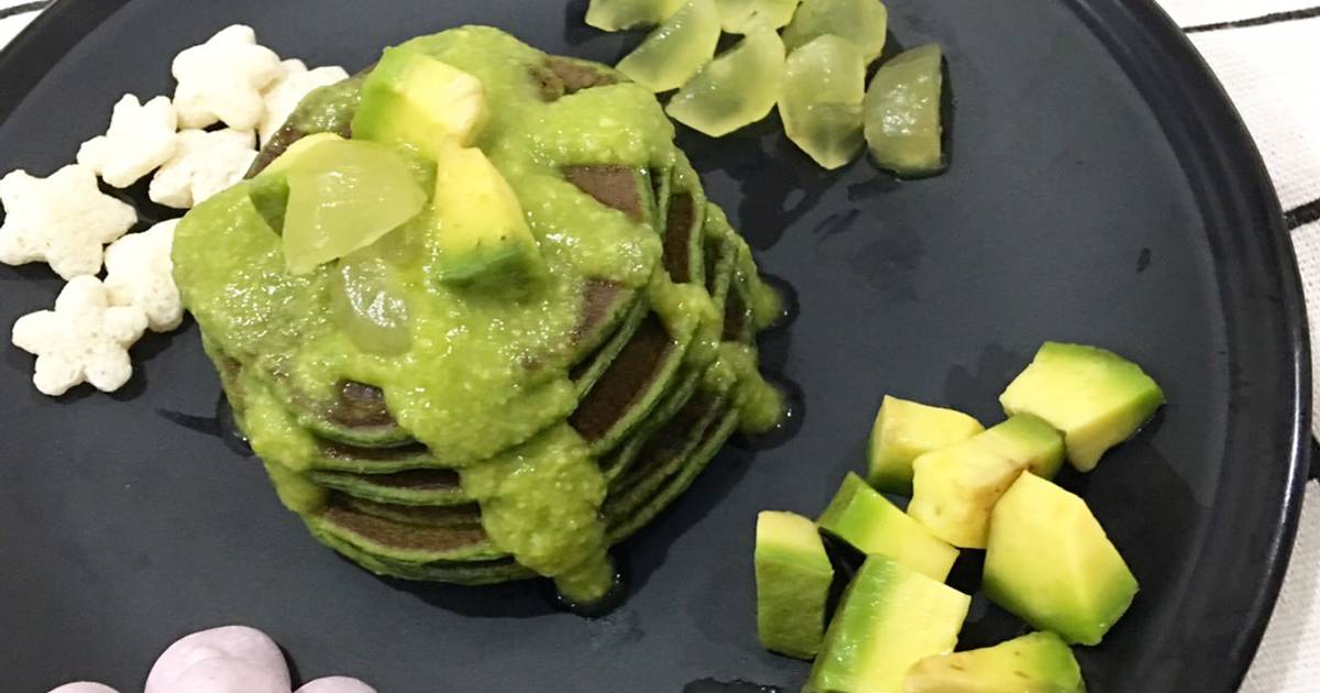 PANCAKE CẢI KALE (blw)