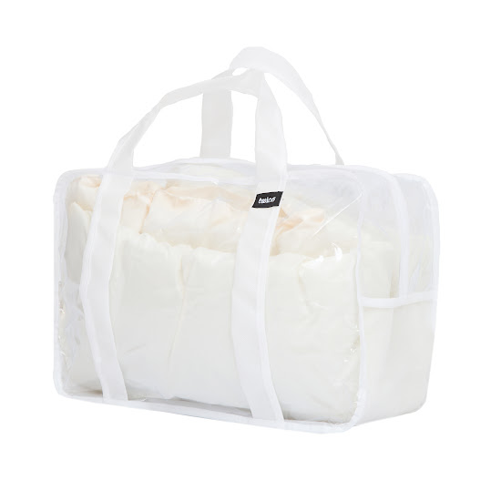 Сумка в роддом Twins 1 шт белый