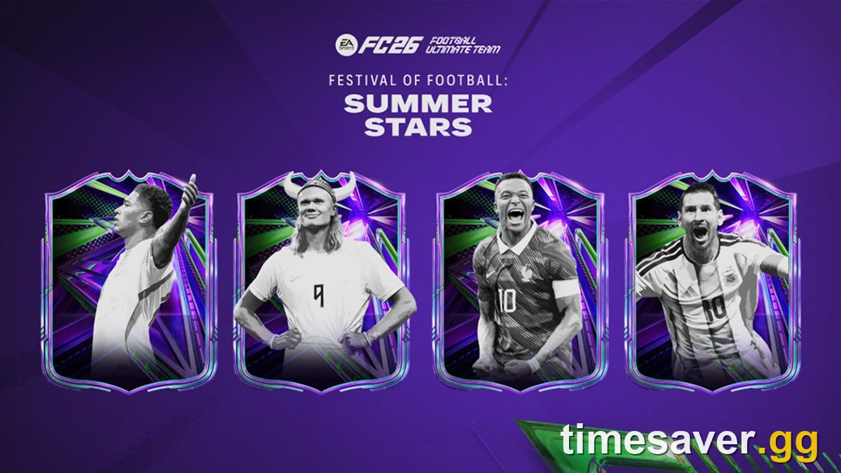EA FC 26 Festival of Football Summer Stars promo featuring Messi