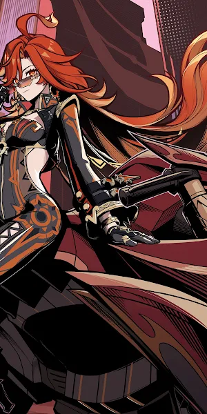 Genshin Impact, Dehya, Anime Art, Video Game 4K Wallpaper Background