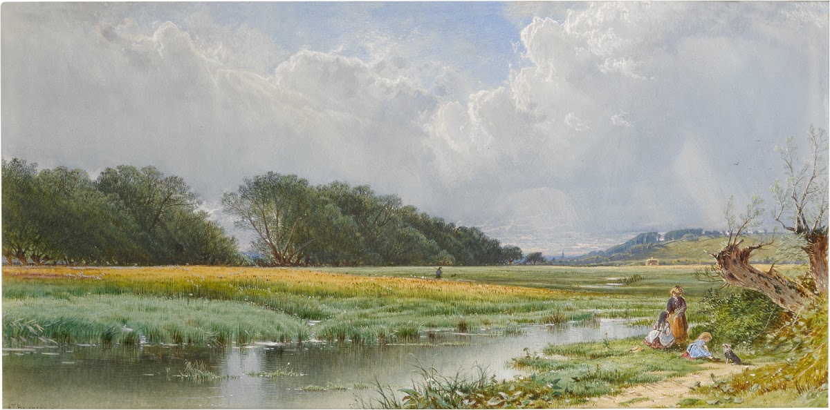 On the Meadows of Old Newburyport 1873