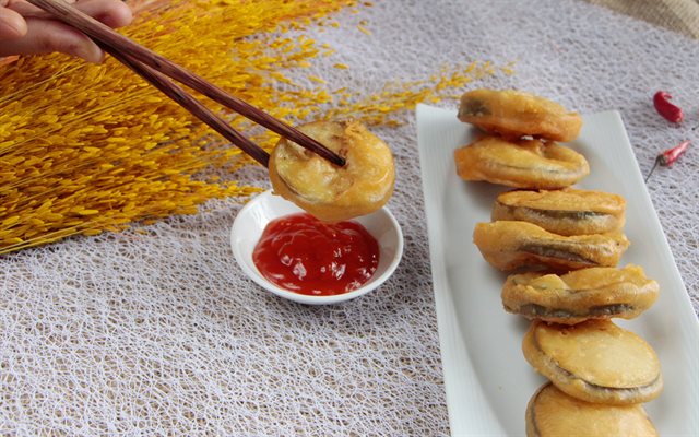 Cà Tím Nhúng Bột Chiên Giòn