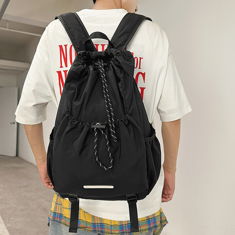 Drawstring backpack, 20–35 L, for 14-inch laptops