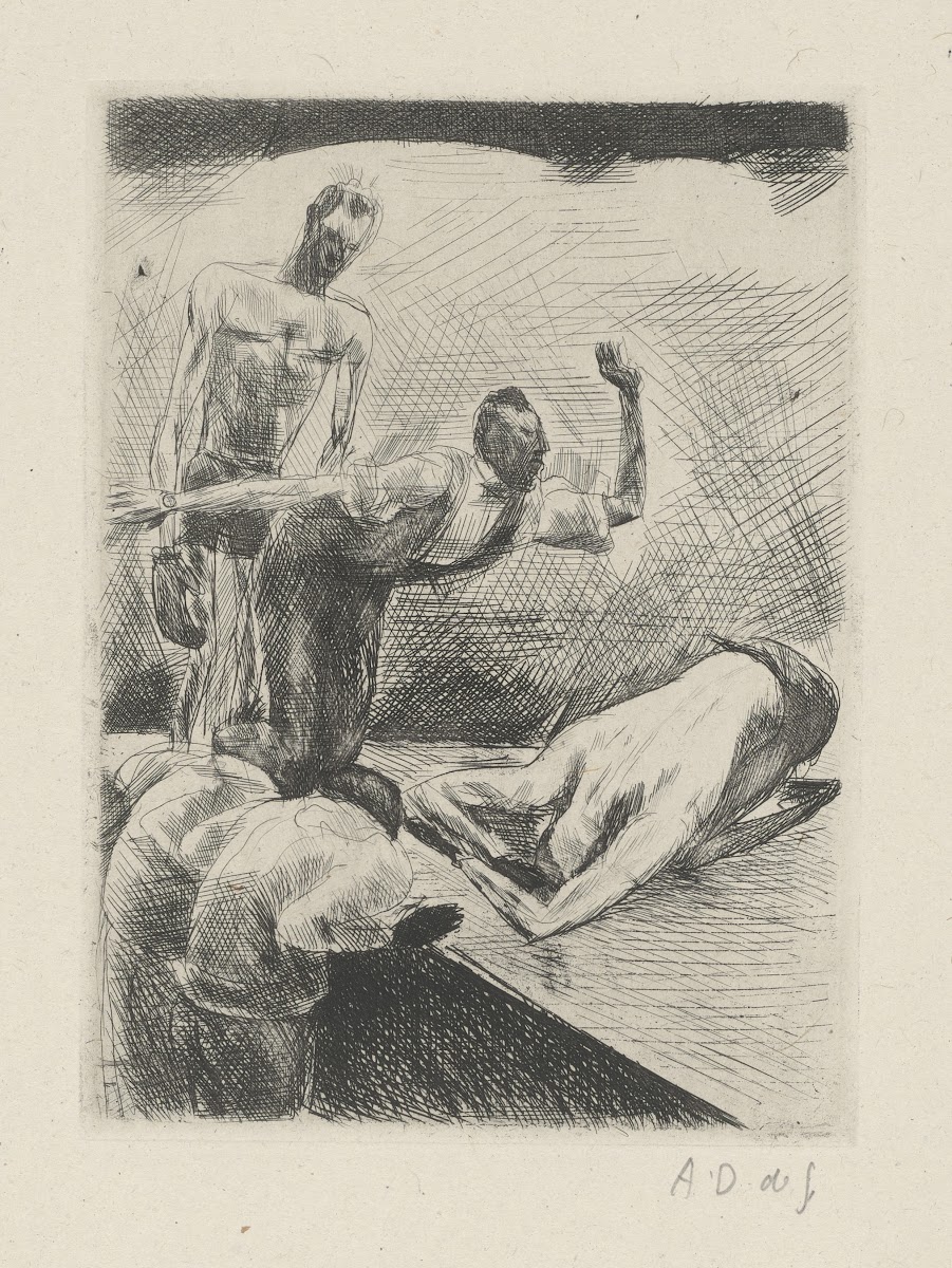 Tableau de la boxe illustré de 29 gravures à leau forte pl 45 1923