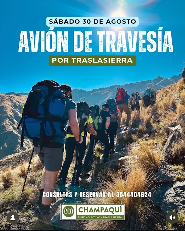 Trek al avión de Travesía