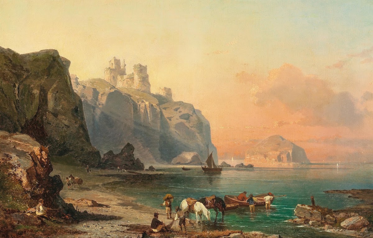A Coastal Landscape near Marsala Sicily