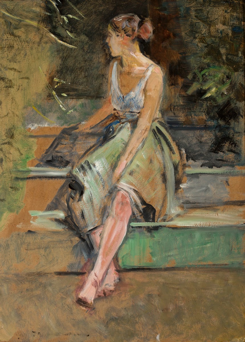 Study of a girl 1918