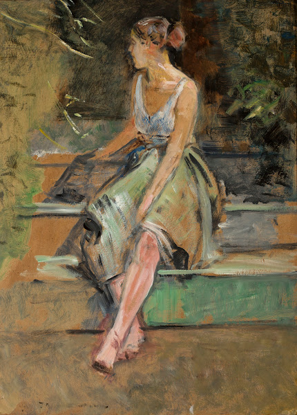 Study of a girl 1918