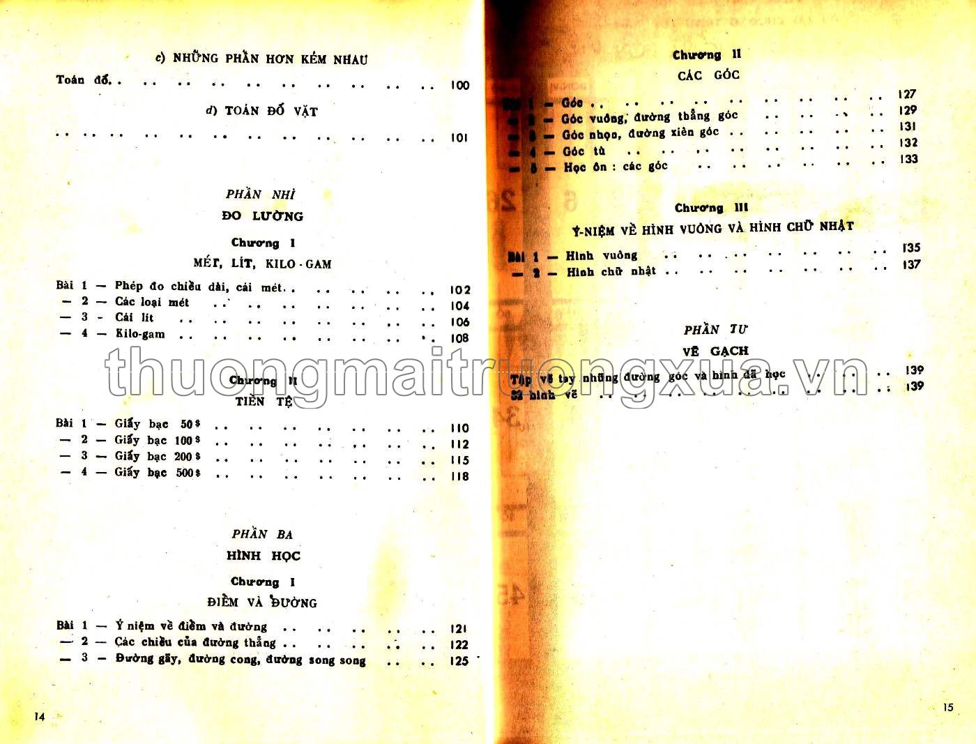 Em học toán lớp tư (1965) - Trang 8