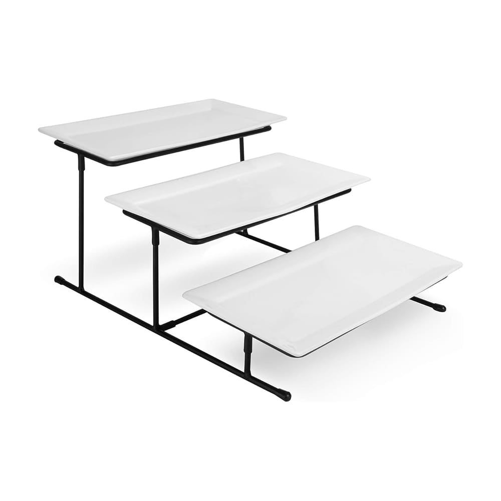 Set de platones de servicio de cerámica Link Life™ de 3 niveles