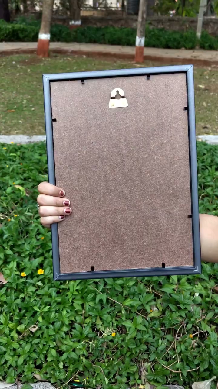 Floral Glass Frame #4