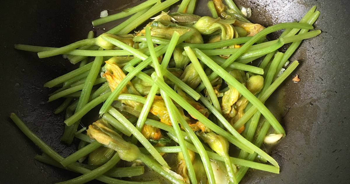 Bông bí xào tỏi