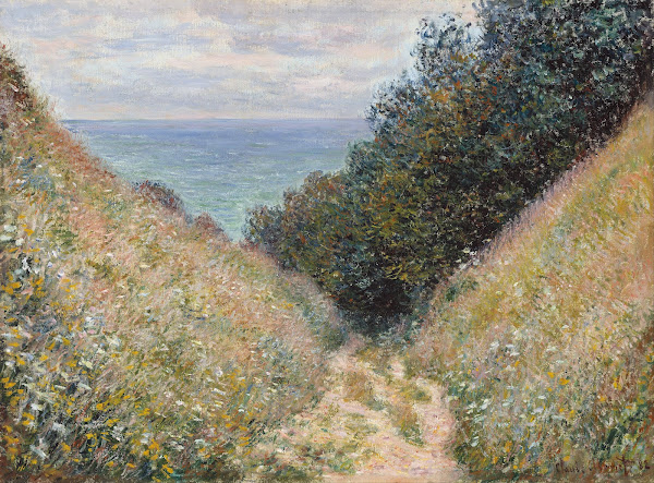 Road at La Cavée Pourville 1882