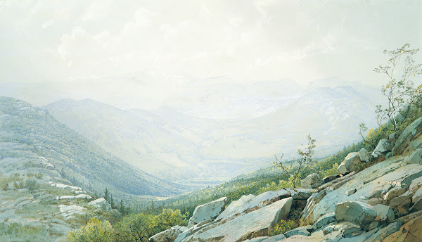 The Mount Washington Range from Mount Kearsarge 1872