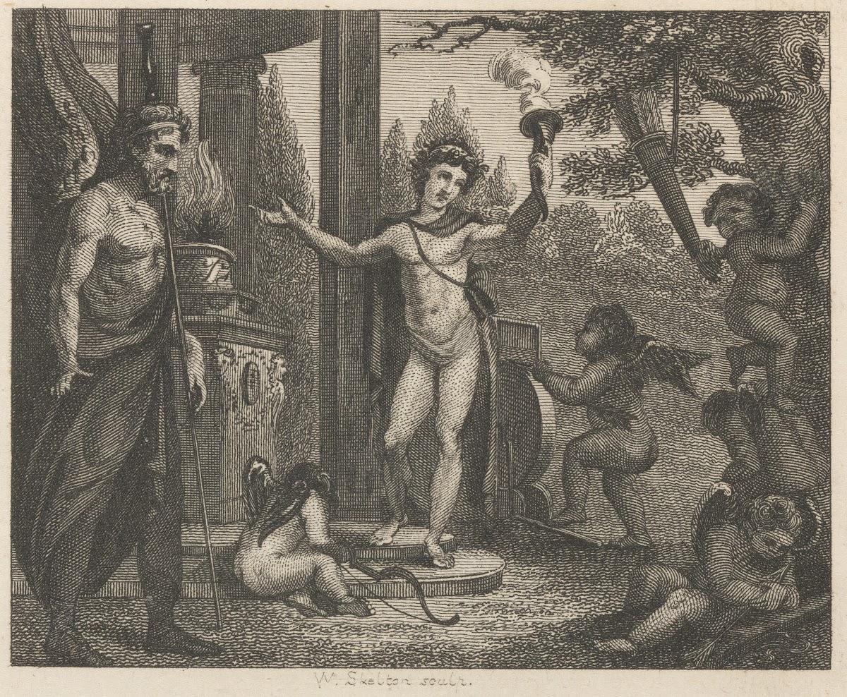 Fable XII Cupid Hymen and Plutus 1793