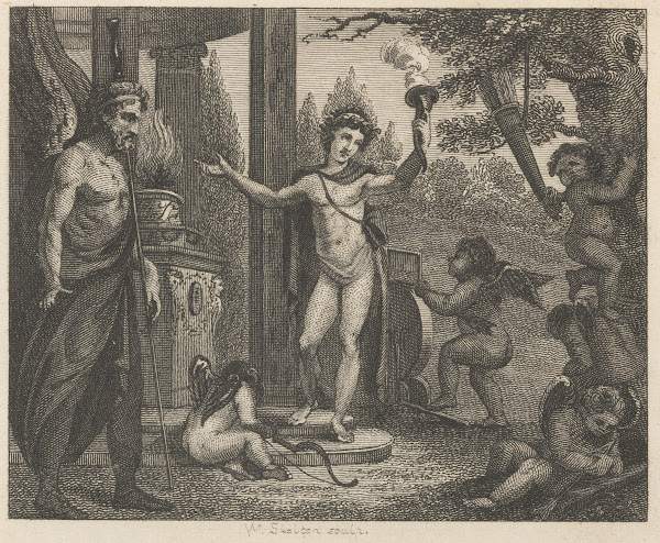 Fable XII Cupid Hymen and Plutus 1793