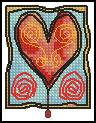 CMP 390010 Heart With Beads