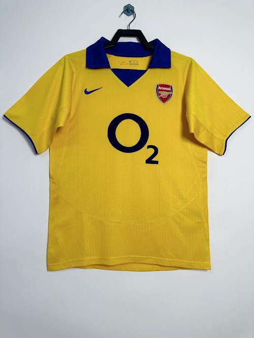 Retro 2003-04 Arsenal Visitante 