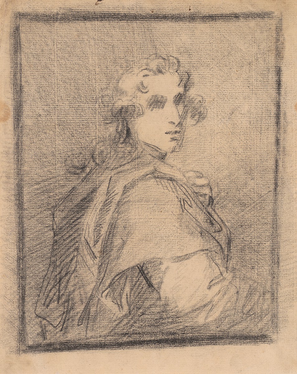 Young Man Seated in Robes