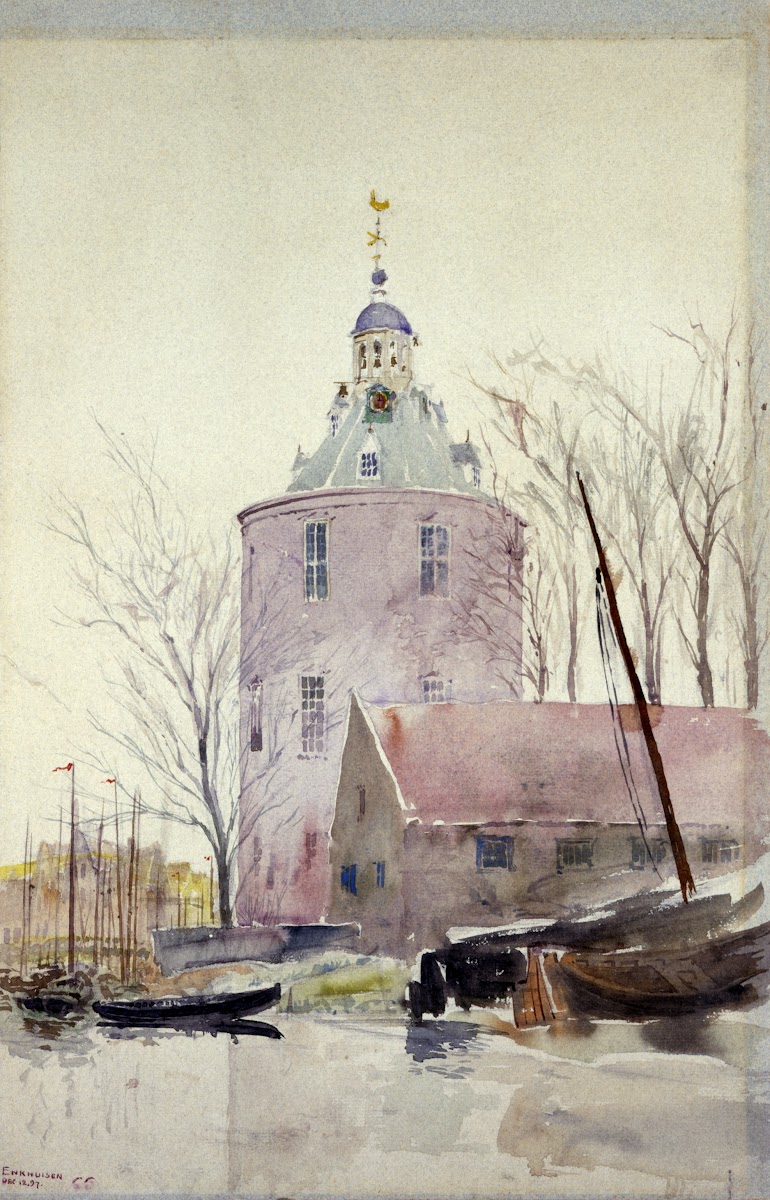 Tower at Enkhuisen Holland 1897