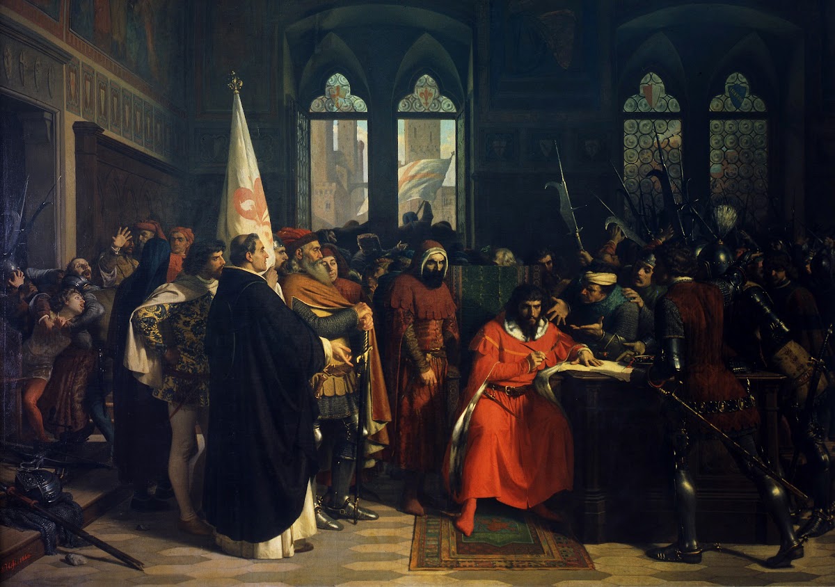 Expulsion Of The Duke Of Athens 1860