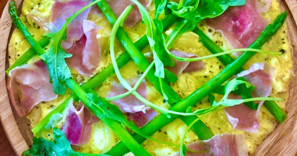 Trứng chiên phô mai thịt nguội 🥚 🧀 🥓
